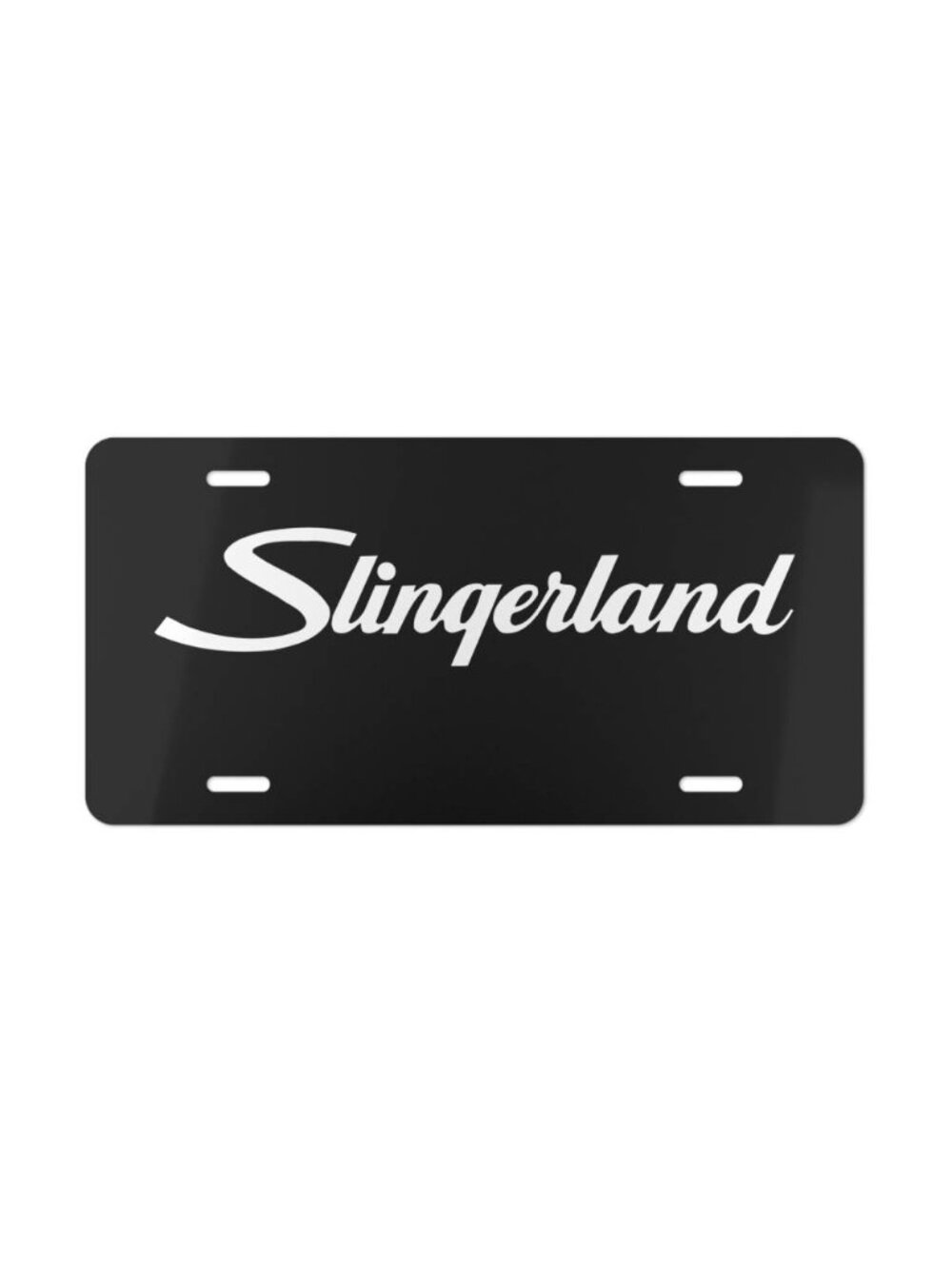Slingerland Drums Logo Vanity License Plate USA Made Aluminum Tag